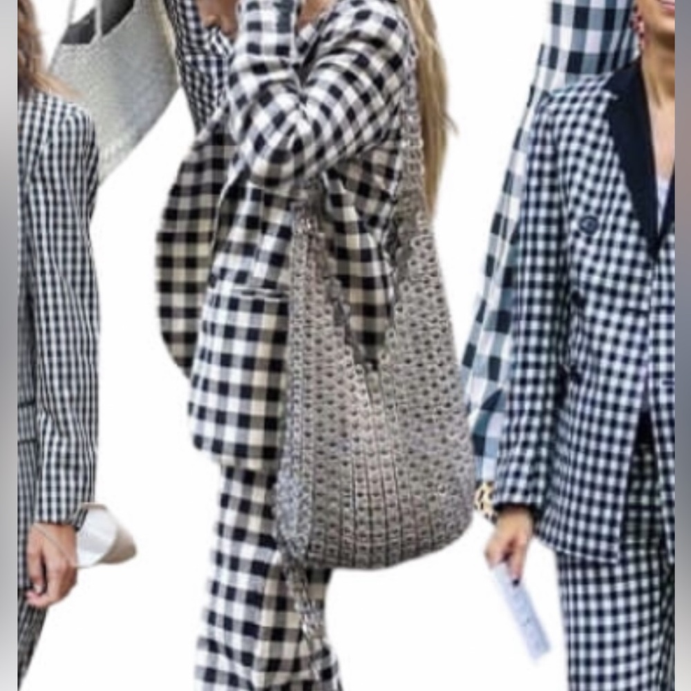 Brand New Vera Pelle Made in Italy taupe Leather Suede Hobo Shoulder Bag - Picture 13 of 16